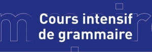 Cours intensif de grammaire