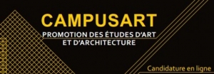 CampusArt -  candidature en ligne aux formations en art et en architecture